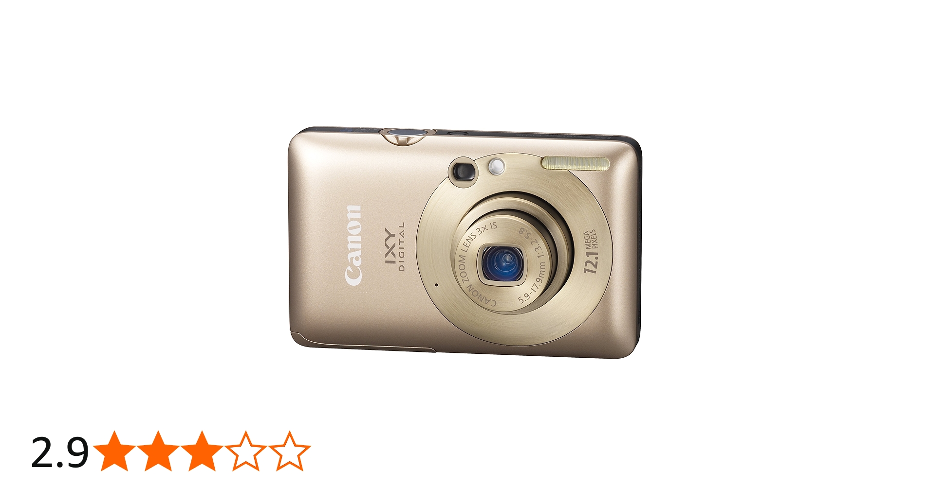 Amazon | Canon デジタルカメラ IXY DIGITAL (イクシ) 210 IS ゴールド