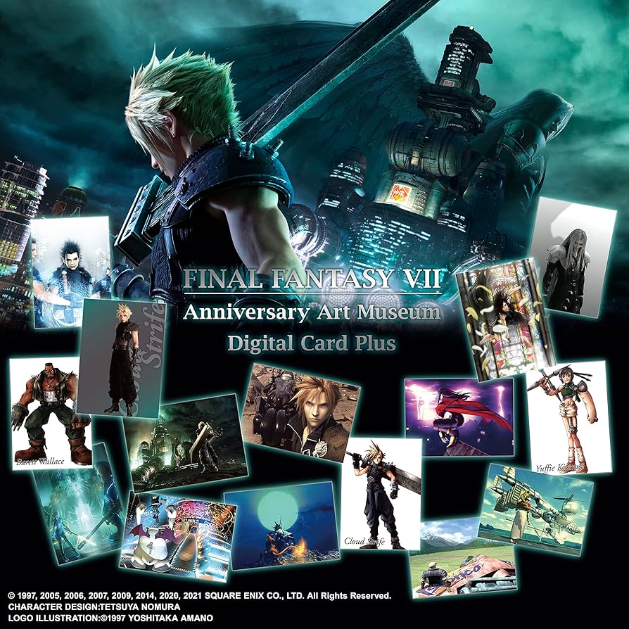 Amazon.co.jp: ファイナルファンタジーVII アニバーサリー アート