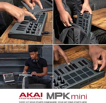 Akai Professional MPK Mini MK3 25 Key USB MIDI Keyboard Controller