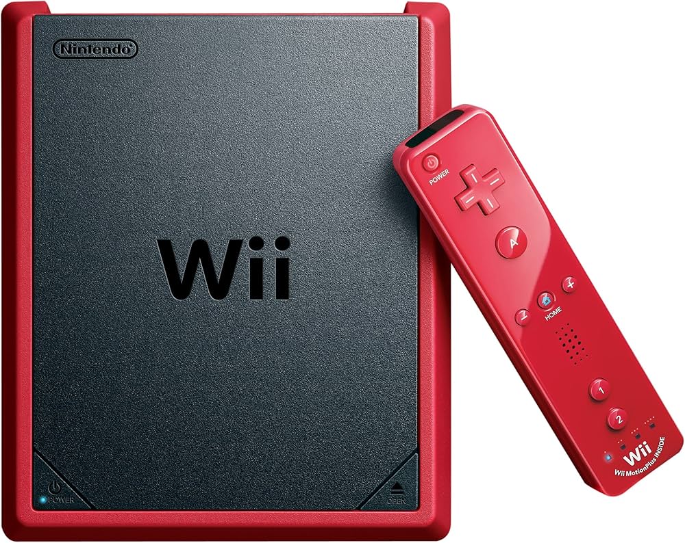 Amazon.co.jp: Nintendo RVOSRAAC Wii Mini Red With Mario Kart : ゲーム