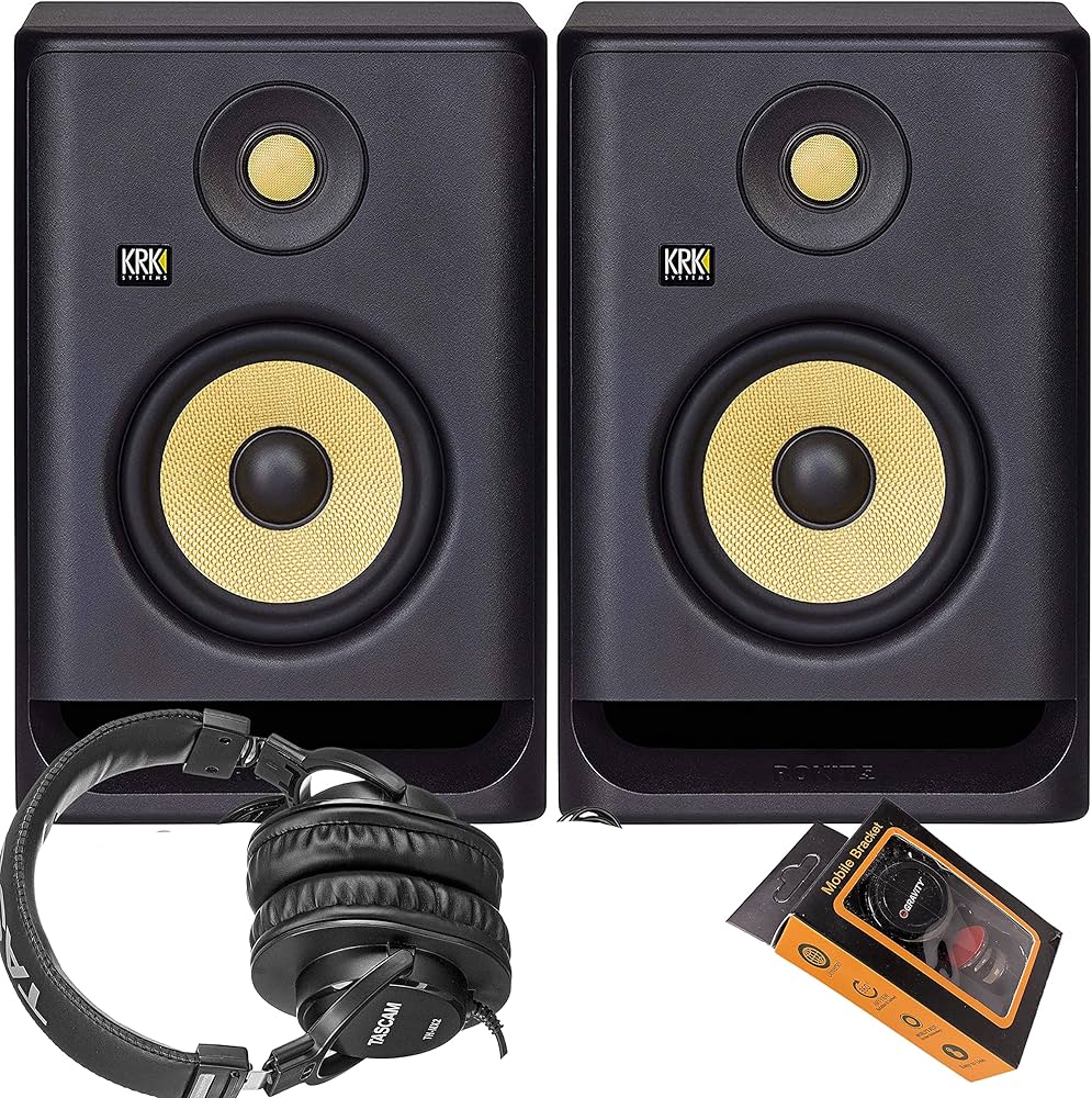 Amazon.com: KRK RP5 Rokit 5 G4 Professional Bi-Amp 5