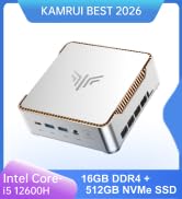 Amazon.com: KAMRUI Essenx E2 Mini PC, 16GB RAM 512GB SSD Mini