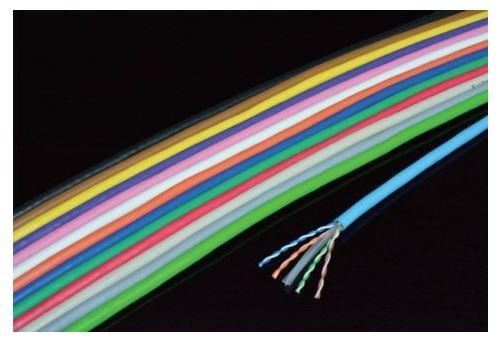 Amazon.co.jp: 日本製線 Cat6 LANケーブル（300m巻き） NSGDT6 0.5mm