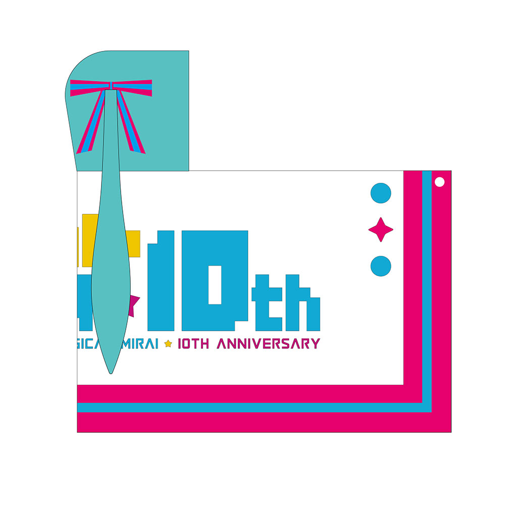 グッズ]マジカルミライ 10th ツインテールフードタオル｜初音ミク