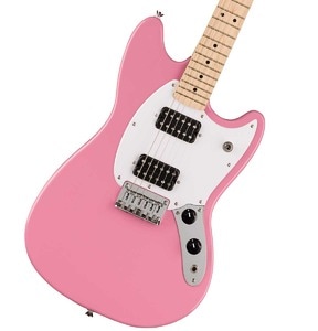 Squier by Fender / Sonic Mustang HH Maple Fingerboard White