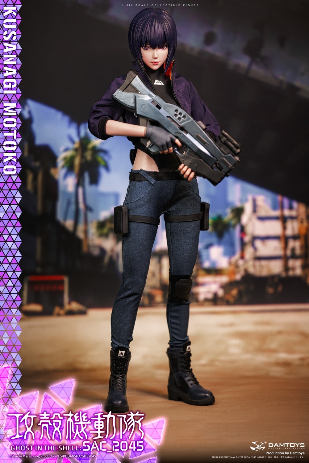 予約 DAMTOYS 1/6 攻殻機動隊 2045 草薙素子 ノーマル衣装版 DMS042