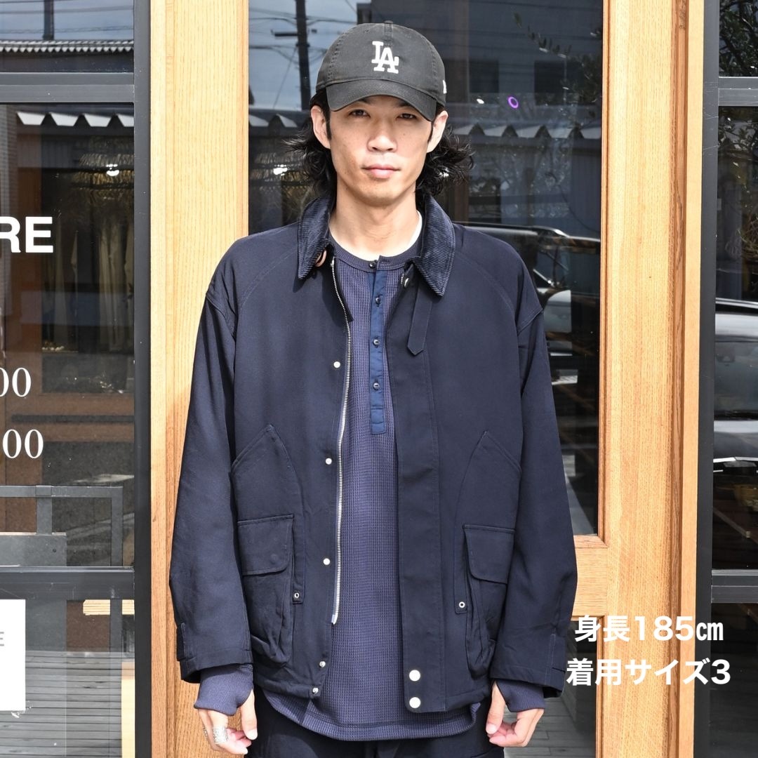 HUNTER JACKET WOOL TWILL WITH WINDSTOPPER | nonnative | A(e)_STORE