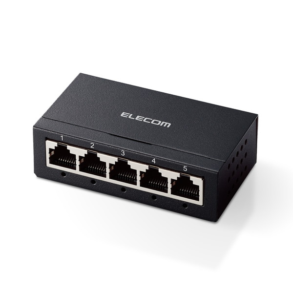 4549550254298 ELECOM エレコム EHC-G05MA-B スイッチングハブ LAN