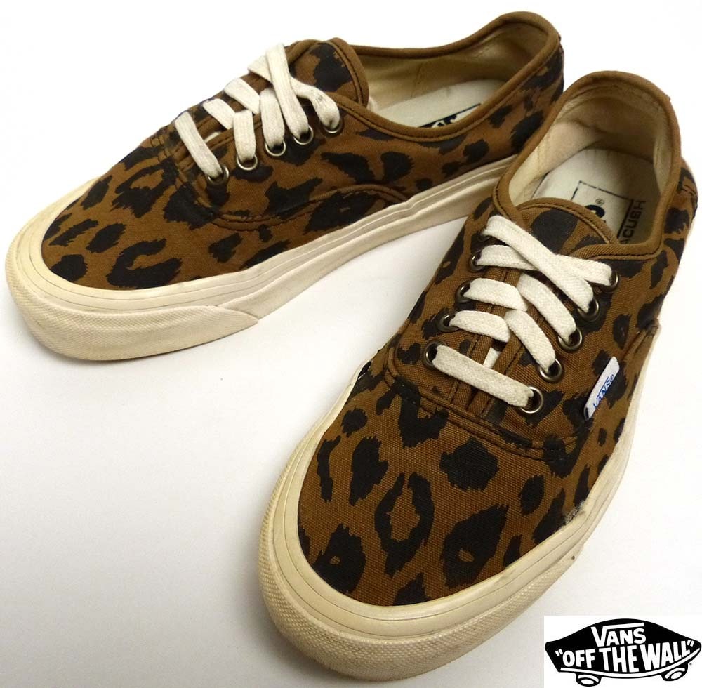 VANS / ヴァンズ / ERA / エラ レオパード キャンバススニーカー US7