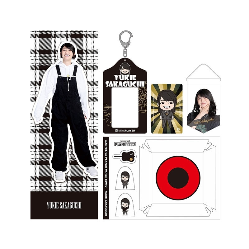 日本ダーツ祭り 2024 坂口優希恵 プレイヤーグッズ&フィルムステッカー アクセサリ > ダーツライブカード > ダーツライブ プレイヤーグッズ