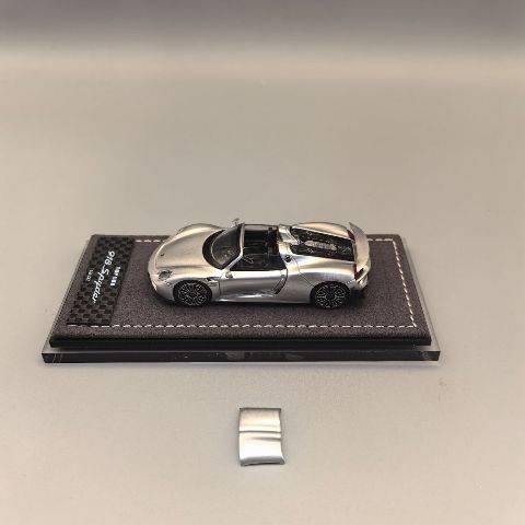 新品 TOP918-05 TOP LUX 1/64 918 Spyder スパイダー Bright Silver
