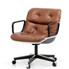 Knoll ノール ポロックチェア キャメル ビンテージ デザイナーズ家具