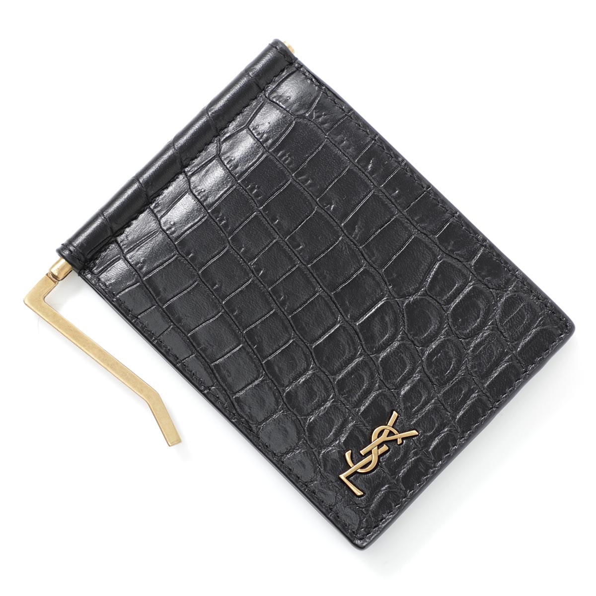 SAINT LAURENT サンローラン マネークリップ/TINY MONOGRAM BILL CLIP