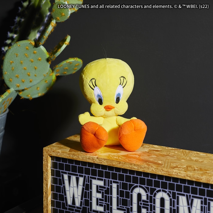 トゥイーティー ぬいぐるみ S|【ぬいぐるみのセキグチ】メーカー公式通販
