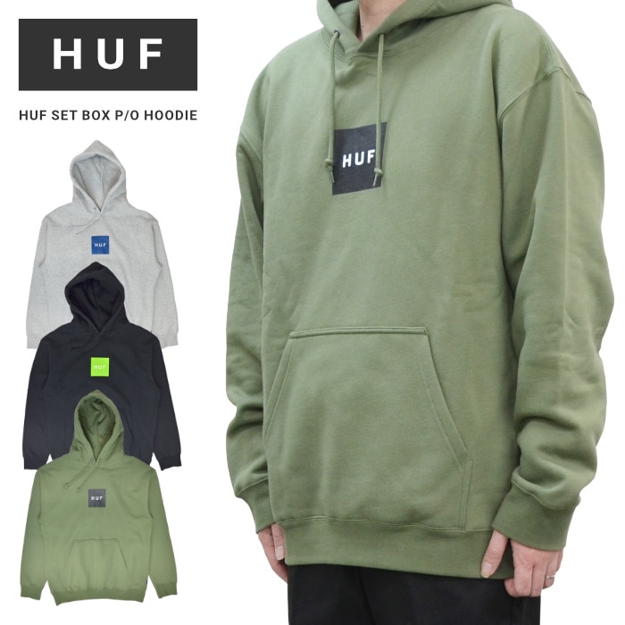 HUF ハフ パーカー HUF SET BOX P/O HOODIE フリース スウェット