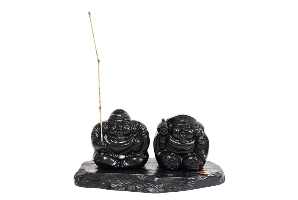 那智黒石 恵比寿・大黒 | 神路屋 | おかげ横丁公式オンラインショップ