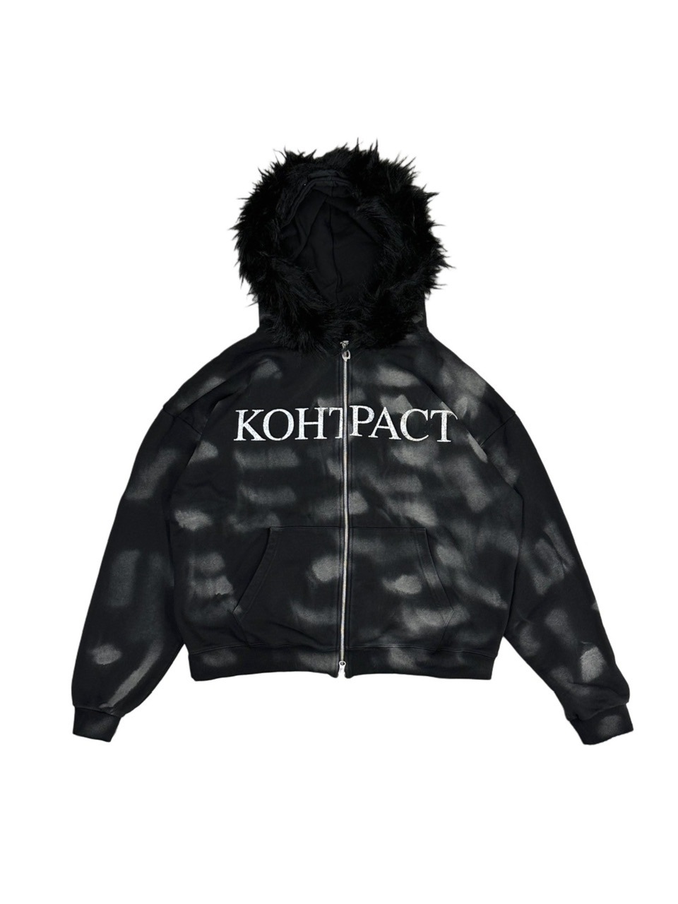 DIG YOUR OWN GRAVE】FUR ZIP HOODY (3color) | OUR BRAND,DIG YOUR