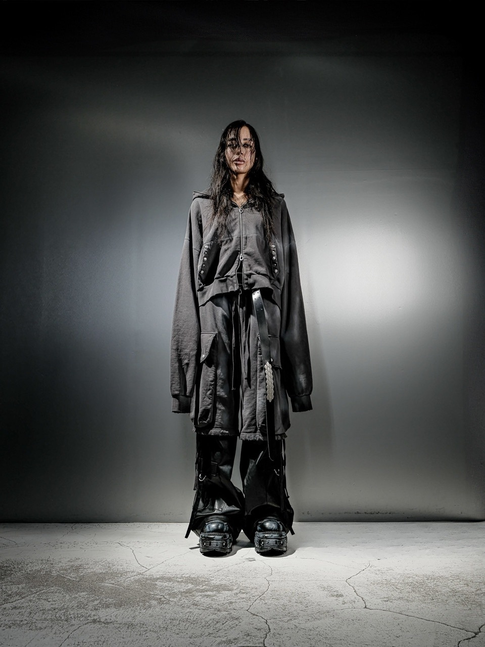 DIG YOUR OWN GRAVE】FULL ZIP PARKA | OUR BRAND,DIG YOUR OWN GRAVE