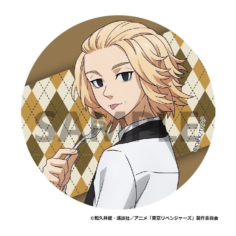 TVアニメ『東京リベンジャーズ』 描き下ろし缶バッジ カフェver. 佐野