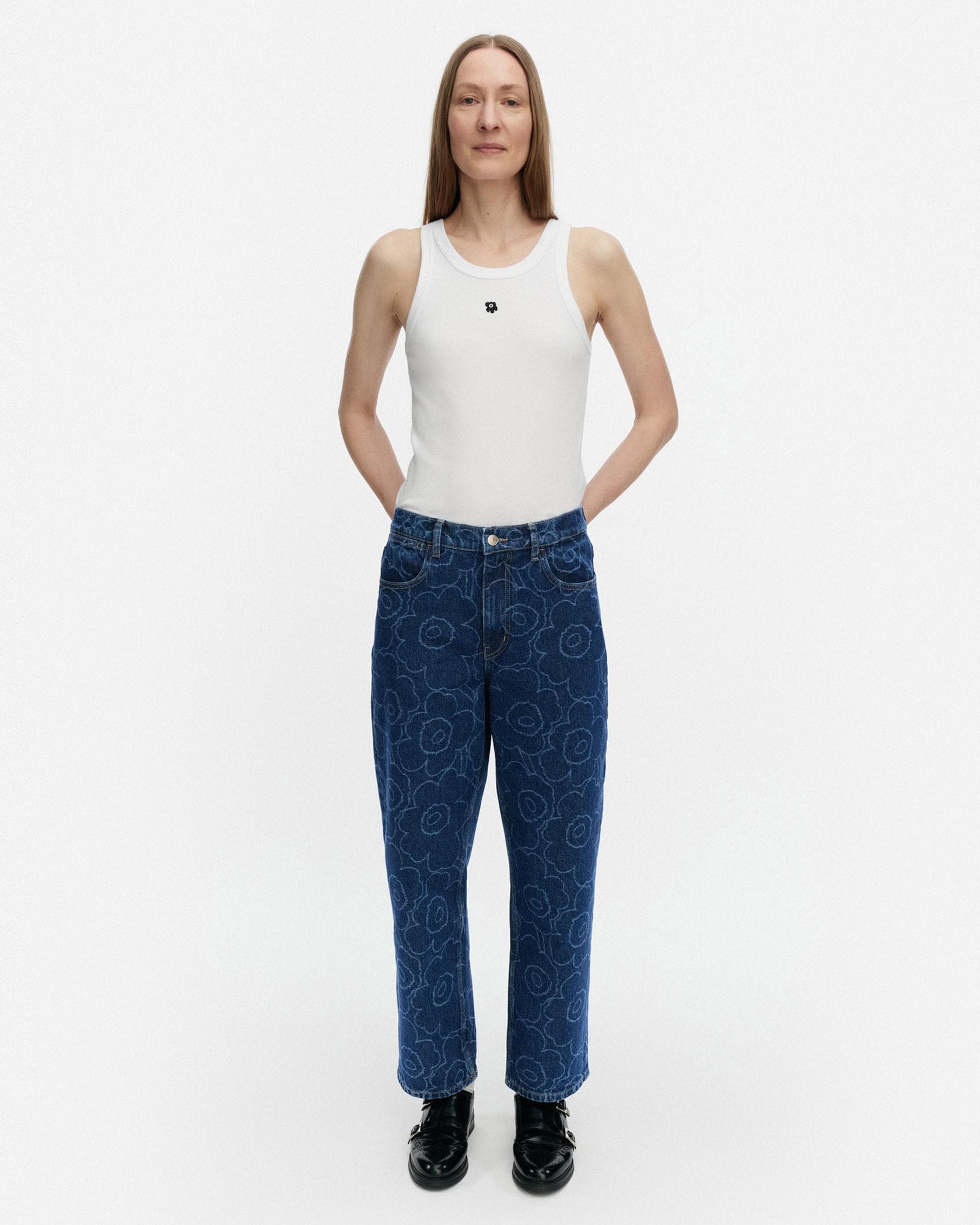Maridenim Loose Unikko ジーンズ | Maija Isola | Marimekko