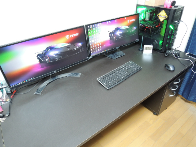 自作PCを作るのならマルチモニターが必須です。 - マロとトリフ