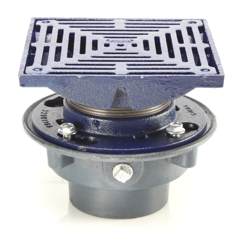 Zurn ZXN-415-8Y Heavy-Duty Floor Drain w 8