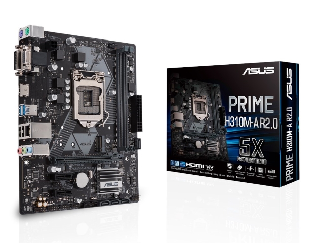 ASUS PRIME H310M-A R2.0 インテル 300シリーズ LGA1151対応 intel