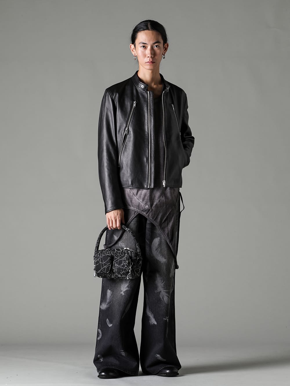 MAISON MARGIELA 八の字ライダース レイヤードスタイル -FASCINATE