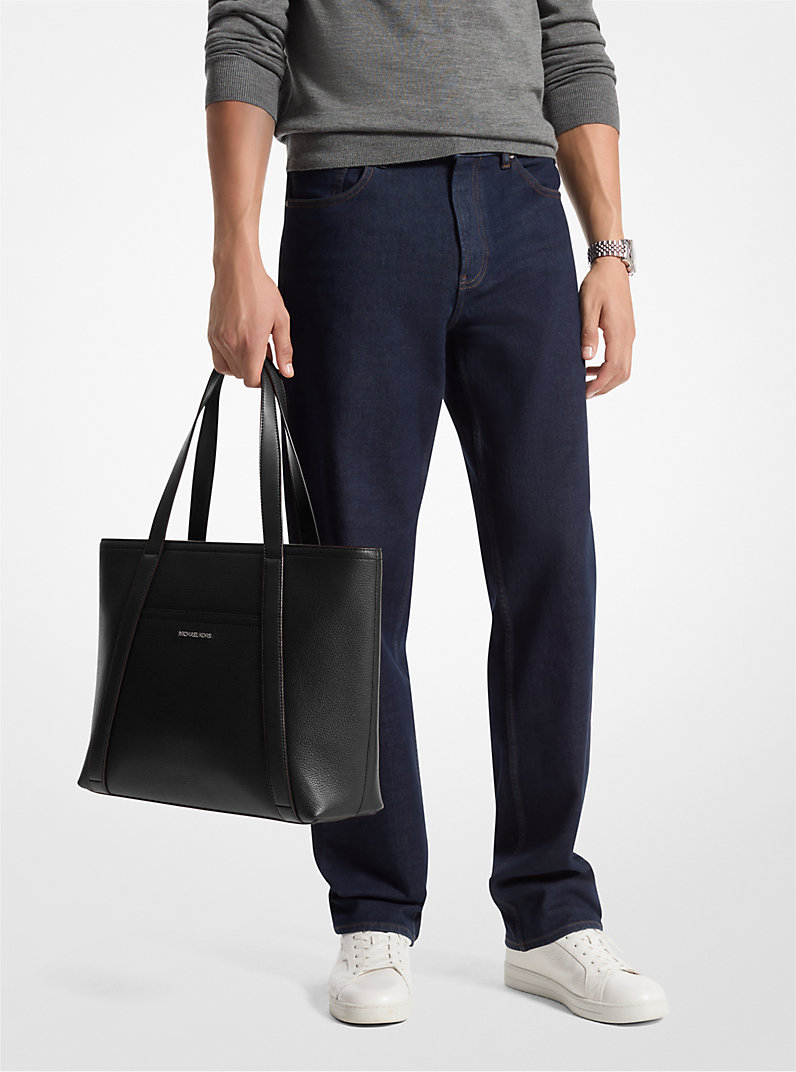 Cooper Leather Tote Bag in BLACK - Sale | Michael Kors [US]