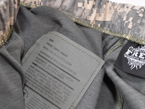 米軍実物 ACU MASSIF LWOL エレメント パンツ NOMEX 難燃性 M-R ARMY