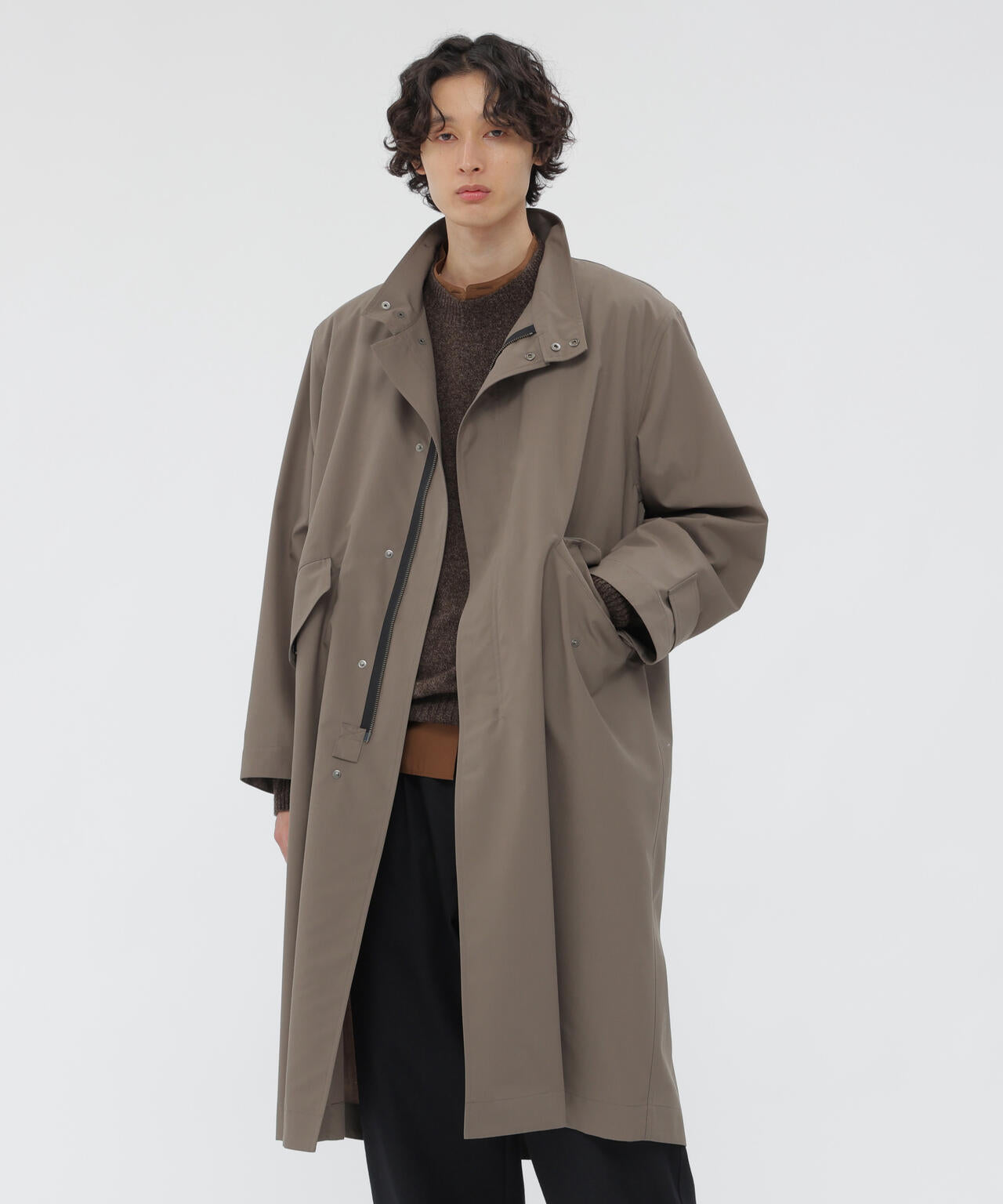 SHOWERPROOF WOOL COAT | MARGARET HOWELL（マーガレット・ハウエル