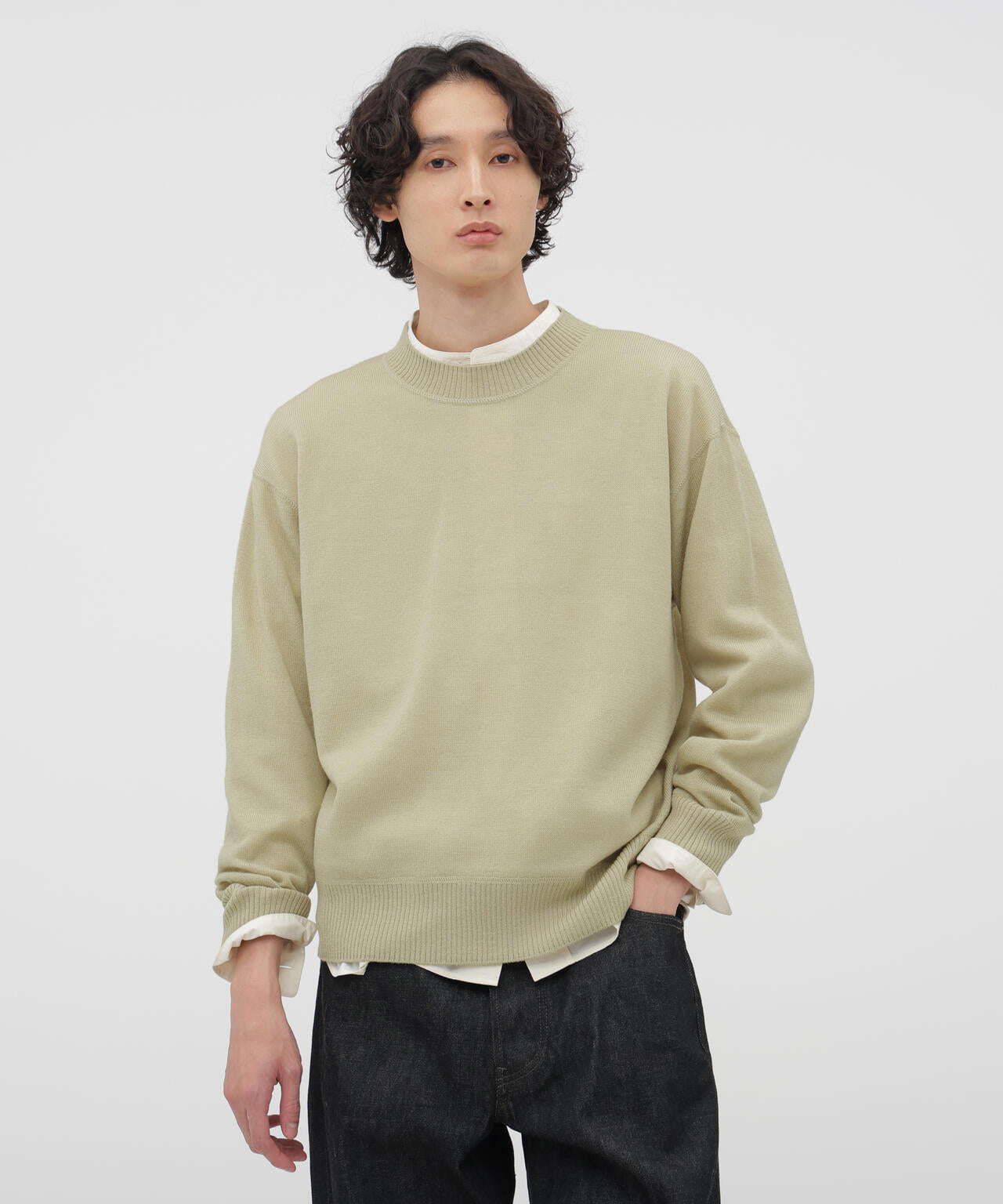 ASH WOOL KNITWEAR | MARGARET HOWELL（マーガレット・ハウエル