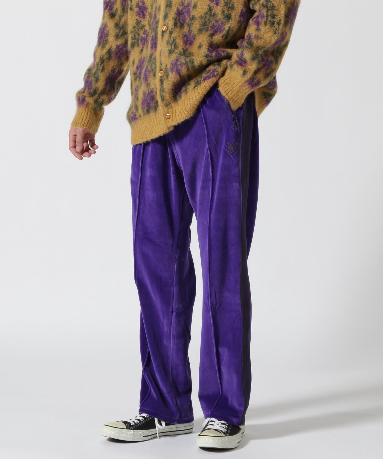 NEEDLES(ニードルズ)NARROW TRACK PANT - C/PE VELOUR | B'2nd（ビー