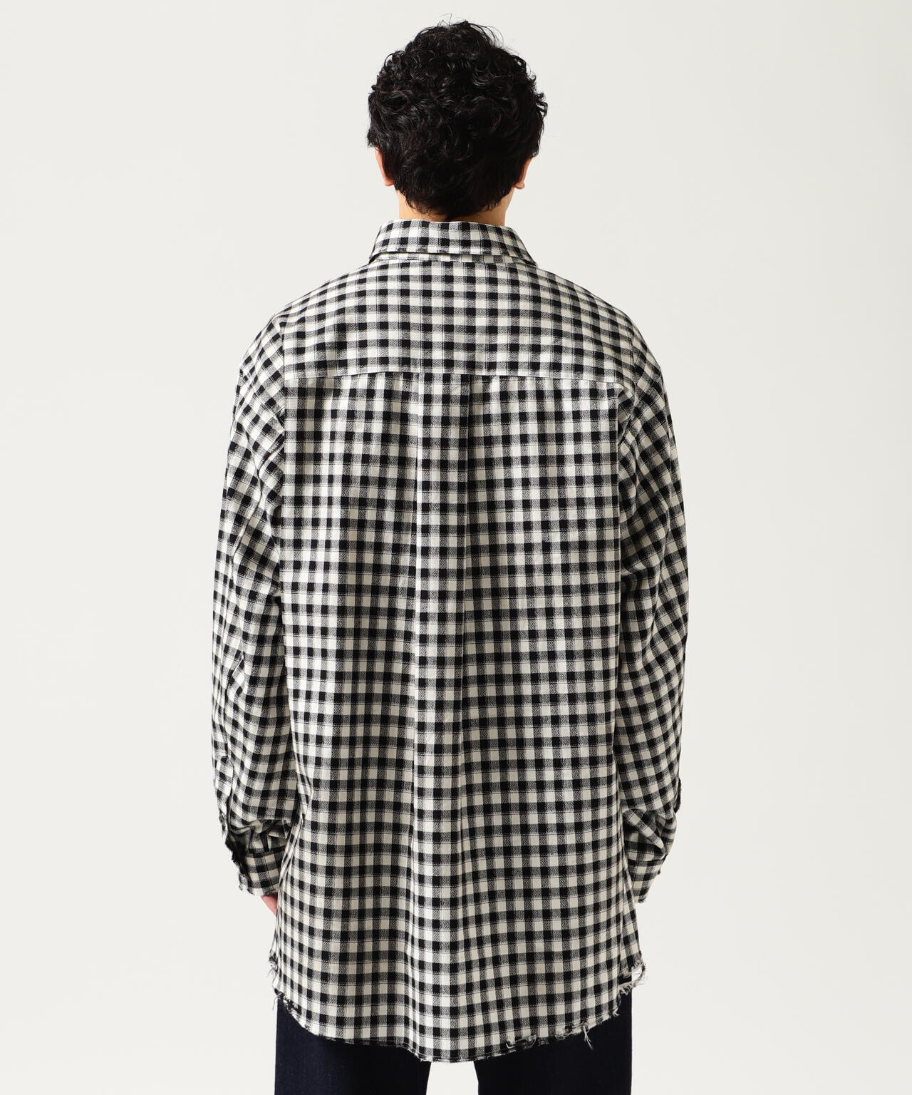 ANCELLM/アンセルム/ C/R CHECK OVER SHIRT/ANCSH55 | GARDEN