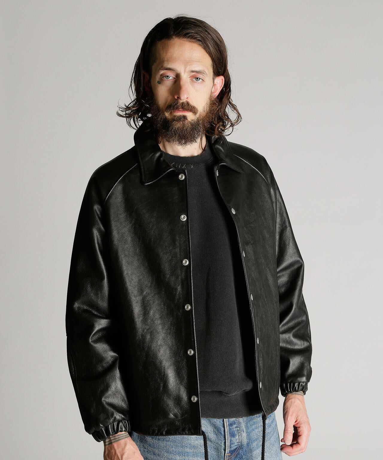 LEATHER COACH JACKET/レザーコーチジャケット | Schott（ショット