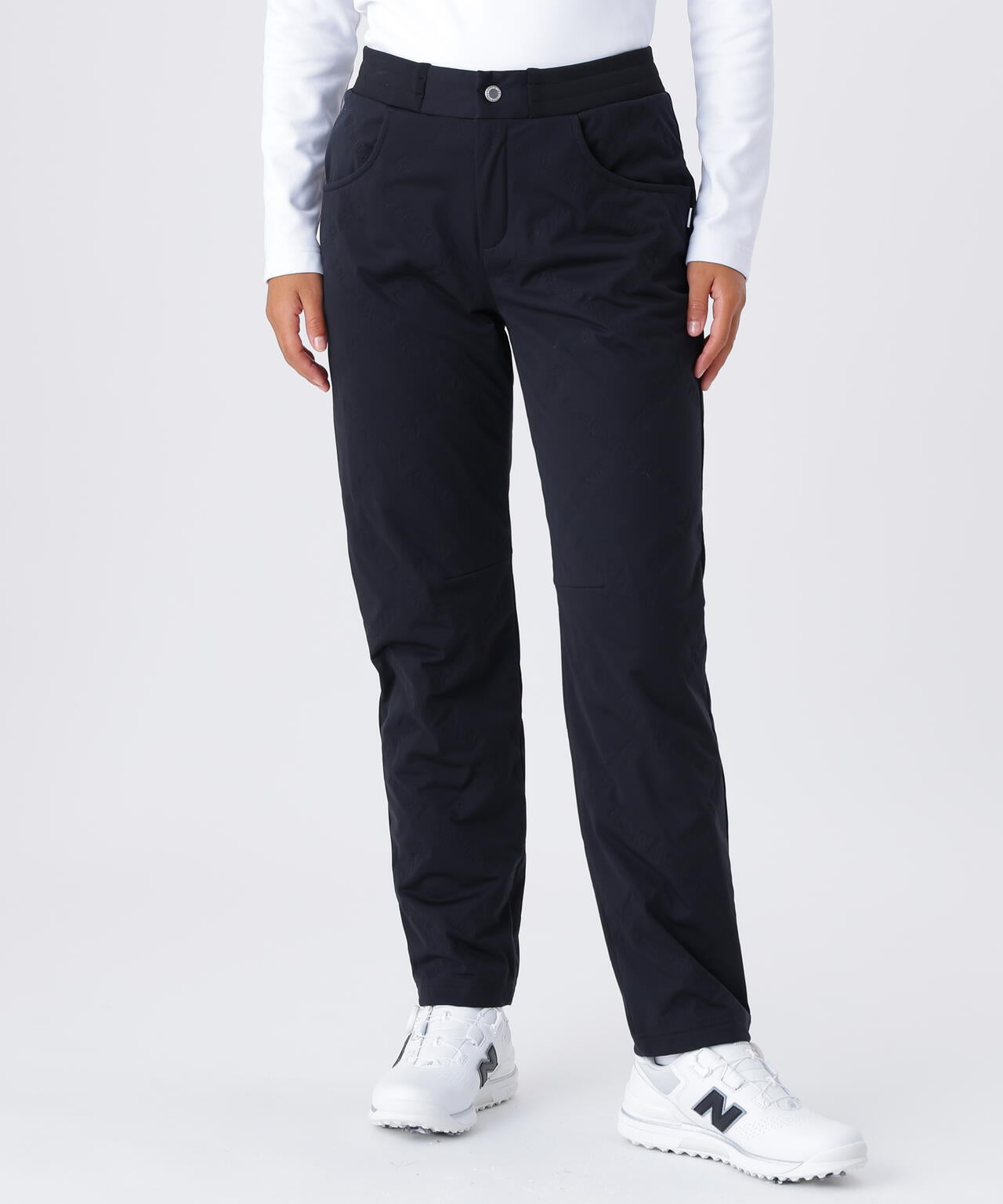 撥水 防風 保温 キルト テーパード ロングパンツ (WOMENS) | new