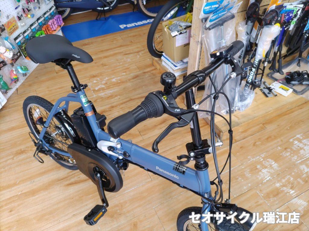 パナソニック 折り畳み電動アシスト自転車「オフタイム」 | セオ