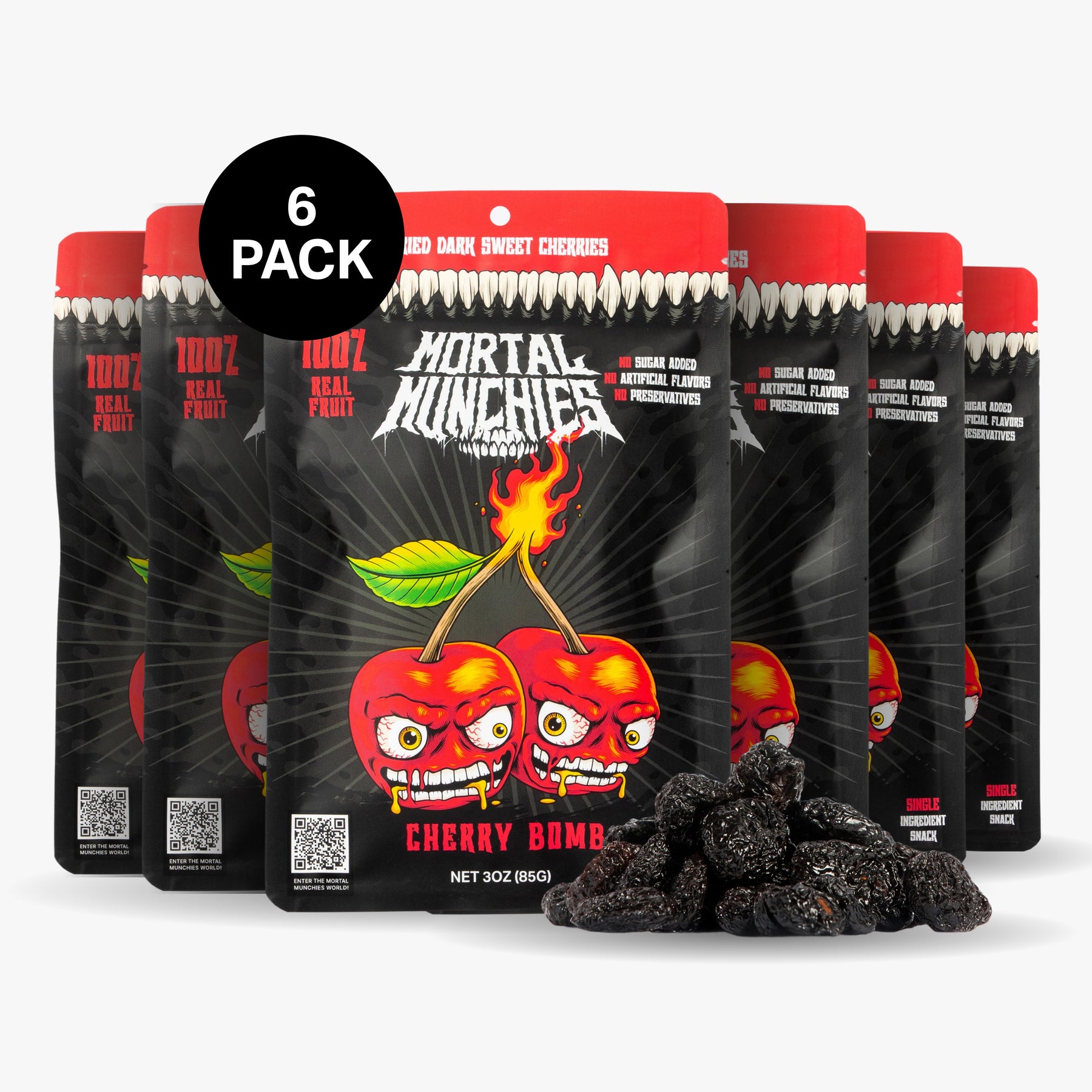 Cherry Bomb 3 OZ 6-Pack – Mortal Munchies