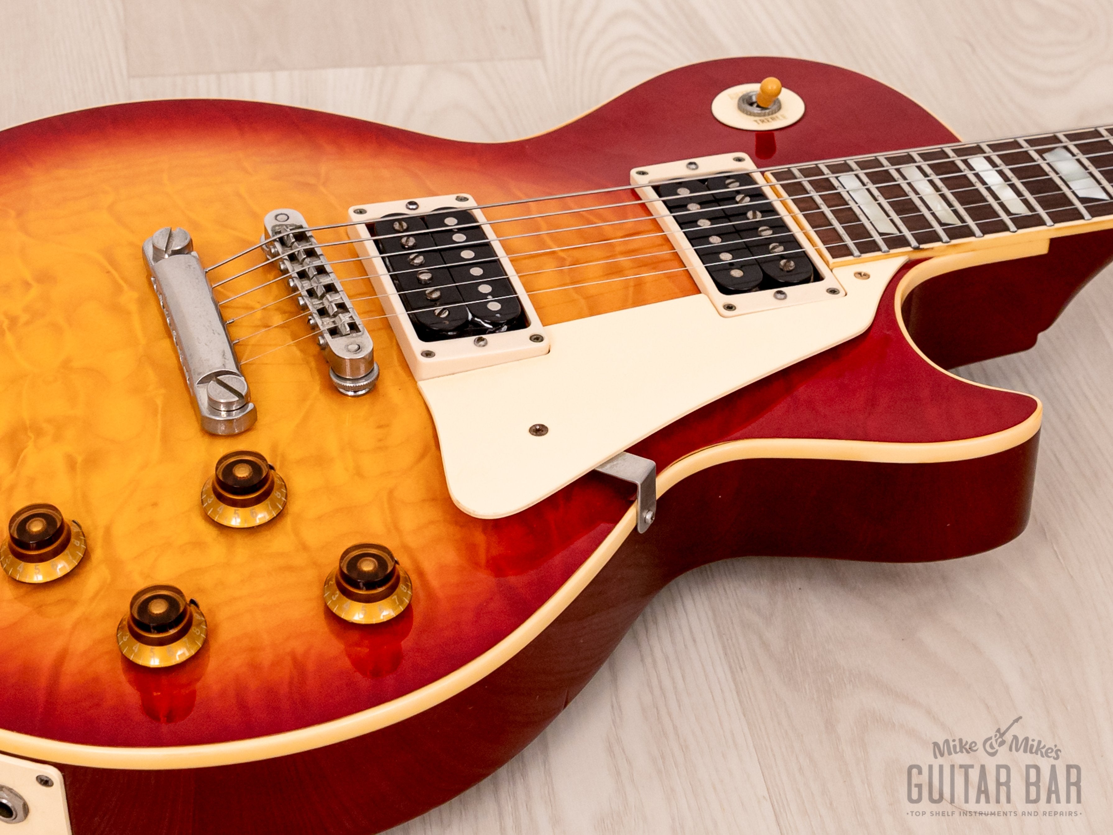1992 Orville by Gibson Les Paul Standard LPS-QM Quilted Maple Top w/ 5