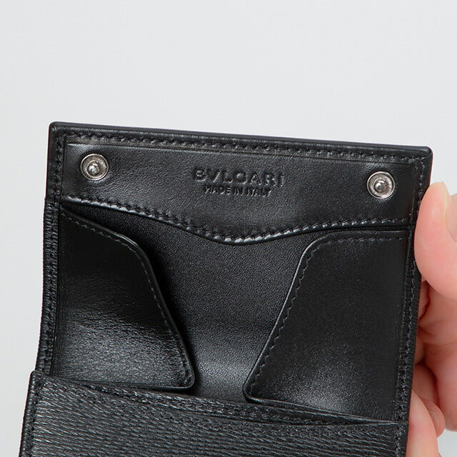 ブルガリ コインケース メンズ ブランド BVLGARI レザー 288489 BLK