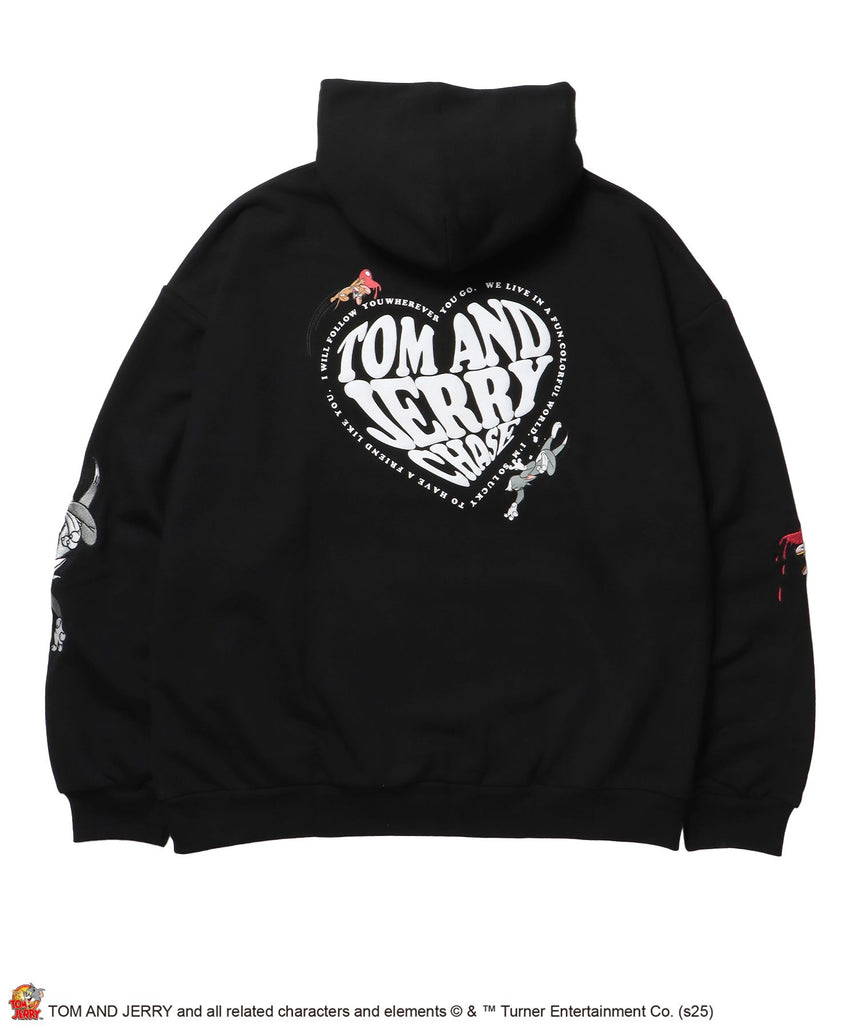 SEQUENZ（シークエンズ）】TJ HEART LOGO P/K / プルパーカー フーディ