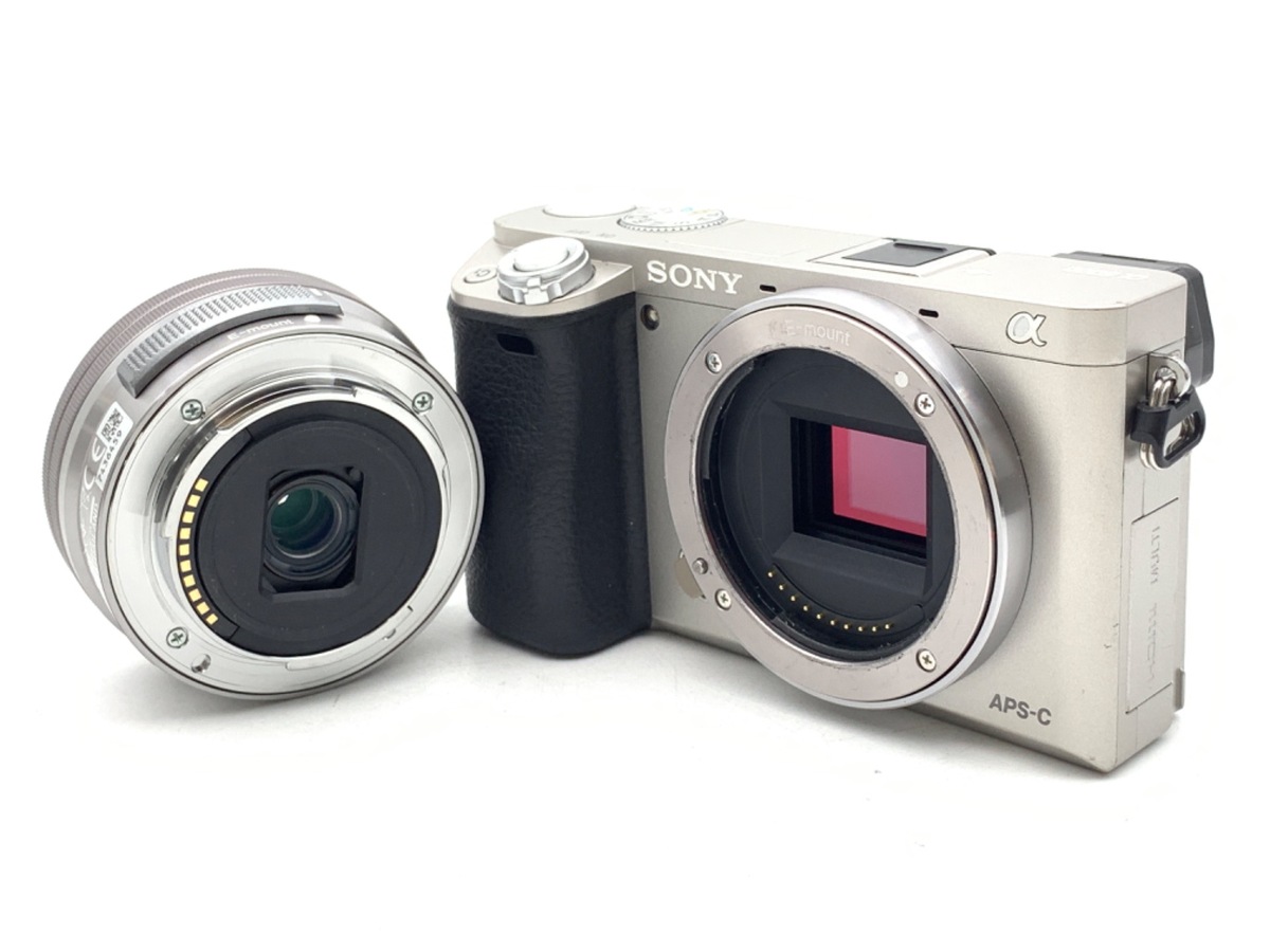 SONY a6000 ILCE-6000 シルバー ダブルズームキット α6000 | デジタル