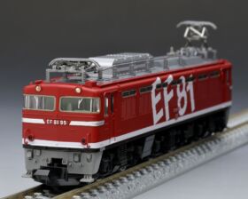 TOMIX EF81形電気機関車(95号機・レインボー塗装・Hゴムグレー) 品番