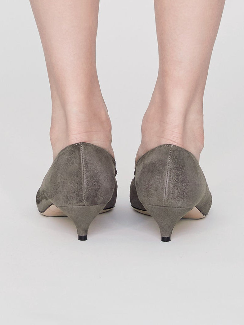キトゥンヒールパンプス 6911/ROCK/GREY – NEBULONI E.