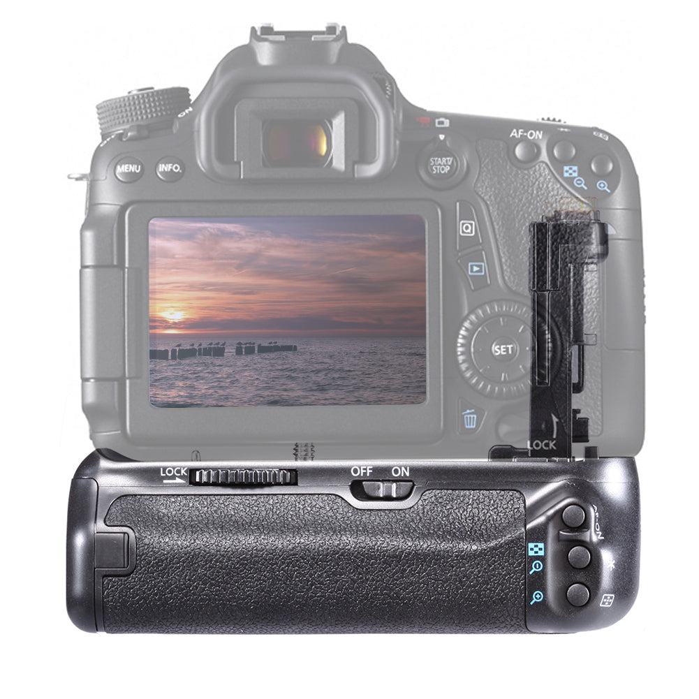 NEEWER バッテリーグリップ（BG-E14交換品）Canon EOS 70D 80D 90Dに