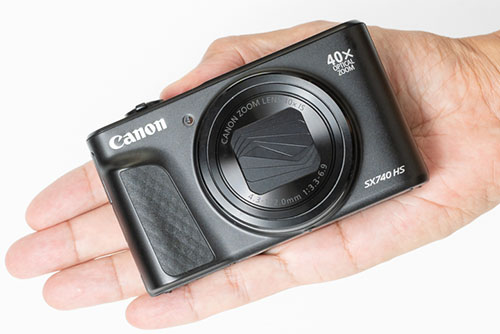 ズーム性能もレスポンスも良好、「PowerShot SX740 HS」レビュー