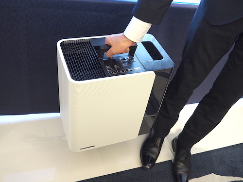 ダイニチ、業務用に迫るパワフル加湿器 - リビングに最適で