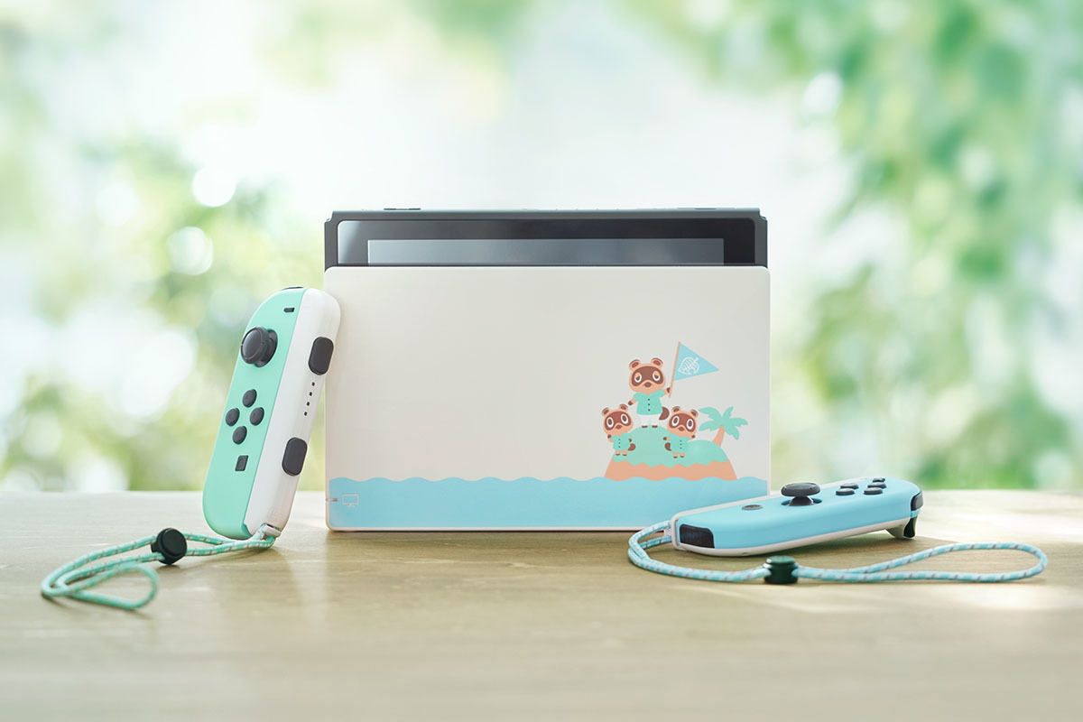 任天堂Switchに「あつまれ どうぶつの森セット」、特別デザインで3月