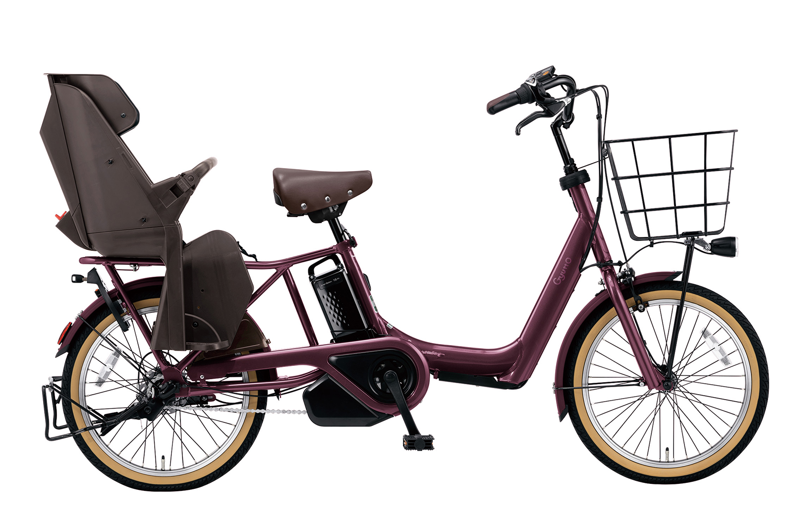 国内初！押し歩き機能搭載の幼児2人同乗用電動アシスト自転車を発売