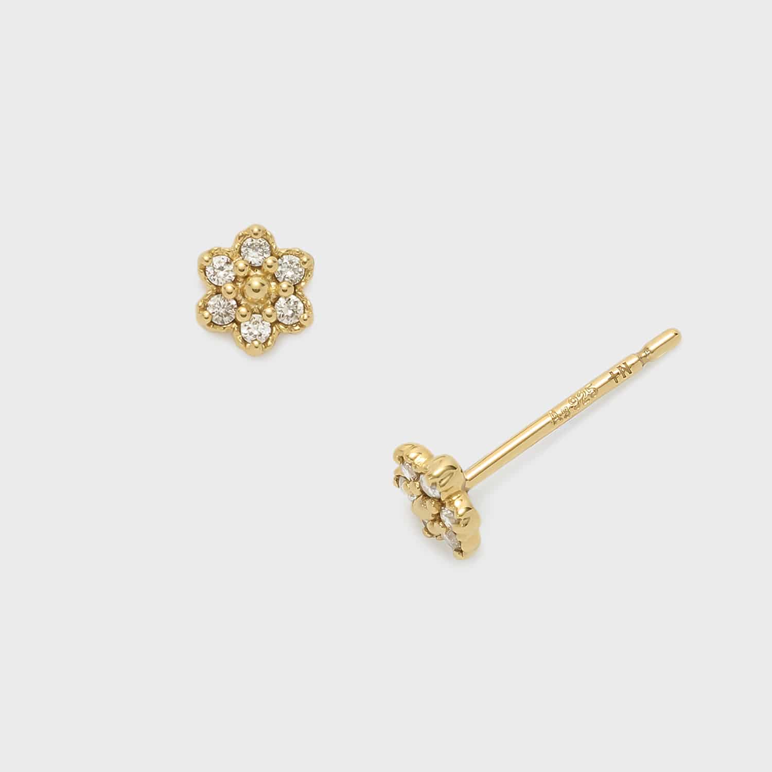 ゴールドダイヤモンドピアス｜ピアス｜ノジェス 公式オンラインストア